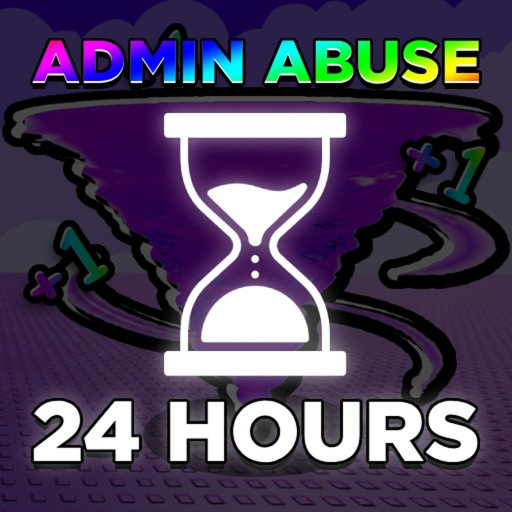 Archived official +1 Spinjitsu Escape icon observed August 15, 2026 showing ADMIN ABUSE and 24 HOURS